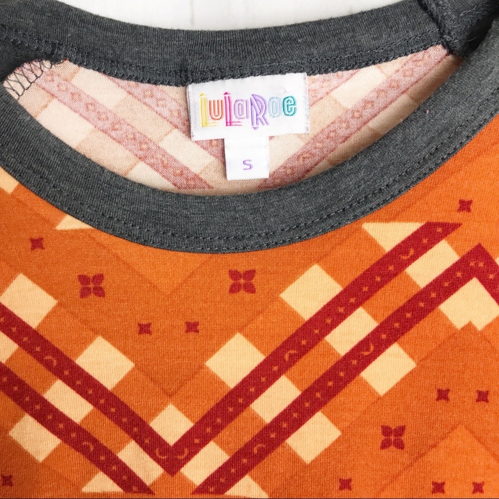 LuLaRoe | Adorable Randy Raglan Tee - Picture 3 of 4